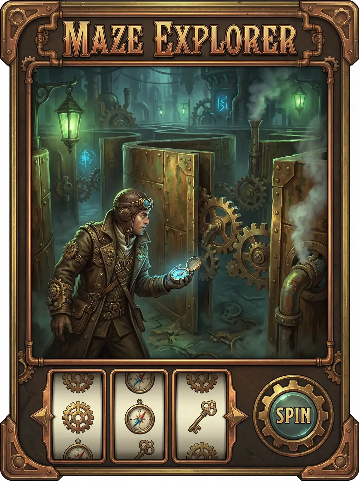 非凡娱乐 - 迷城探秘老虎机游戏界面